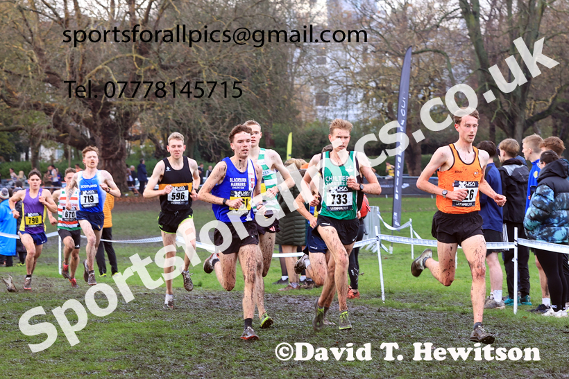 Senior Mens and Under-23s 2025 Liverpool Cross Challenge, Sefton Park, Saturday, November 22th. Photo: David T. Hewitson/Sports for All Pics